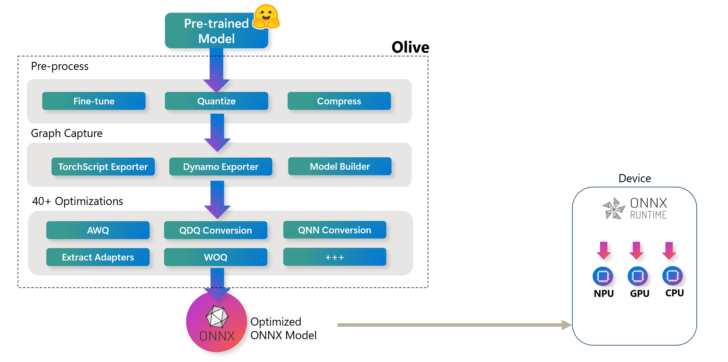 Olive workflow.